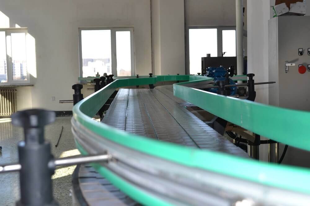Stainless Steel Chain Piece Conveyor Line